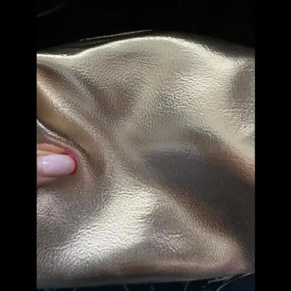 Metallic Rose Gold Cosmetic Bag - "I May Not Be Perfect But My Makeup Is" - Picture 3 of 4